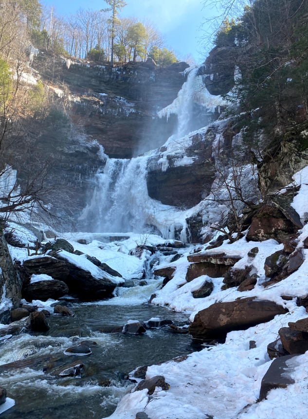 Wonderful Winter Waterfall Hike