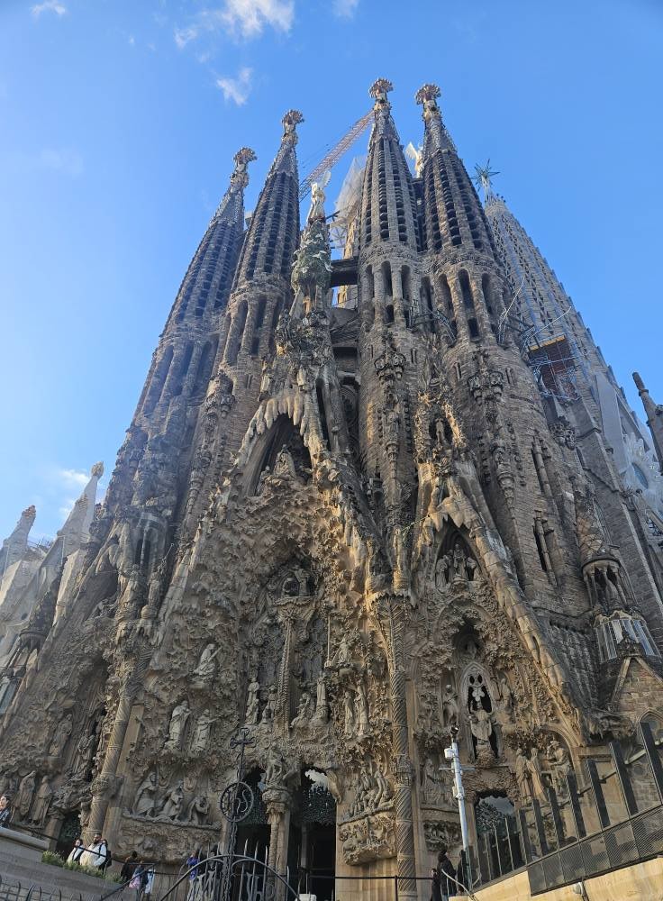 Visiting La Sagrada Familia