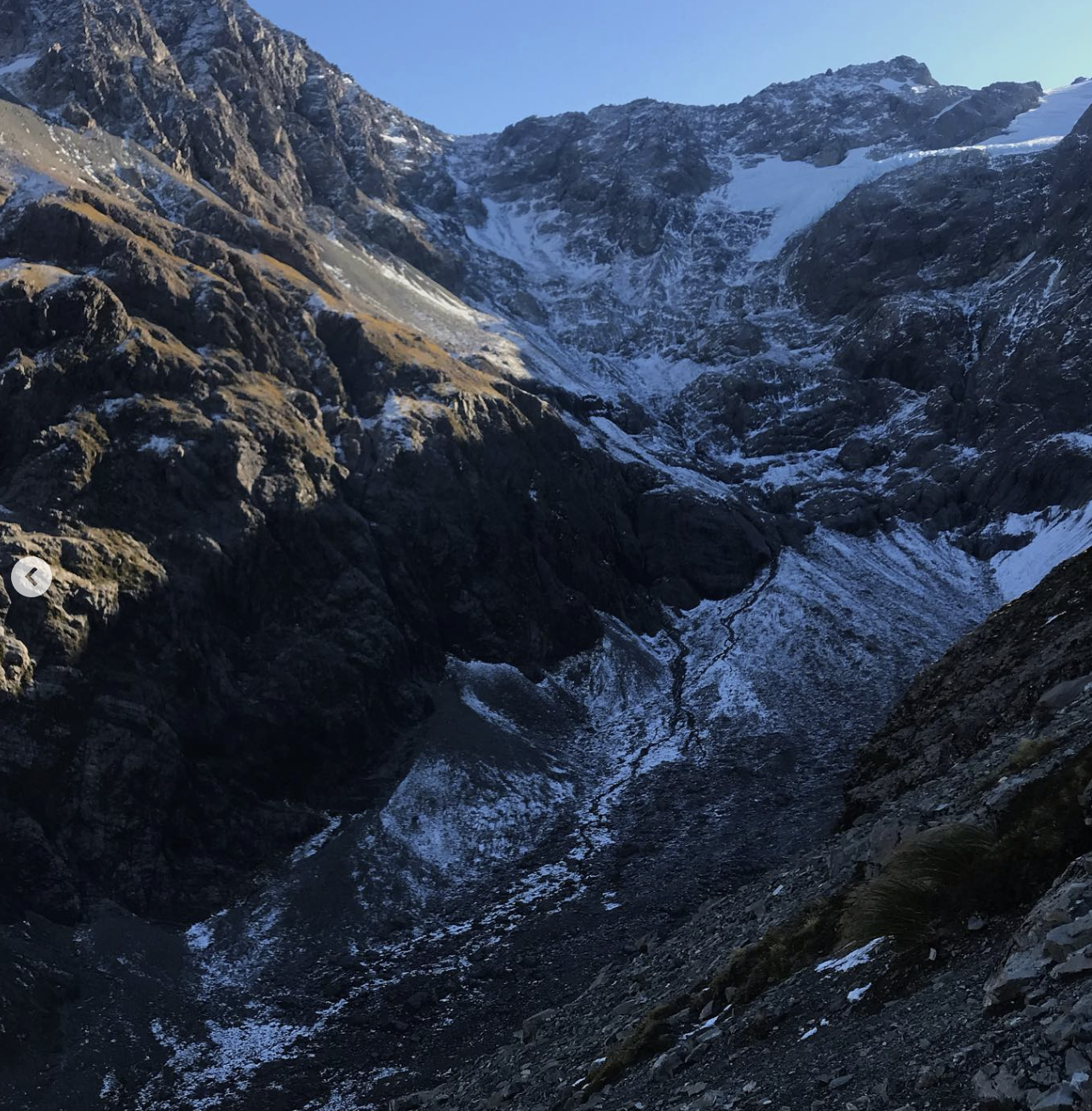 Hiking in South Island, New Zealand